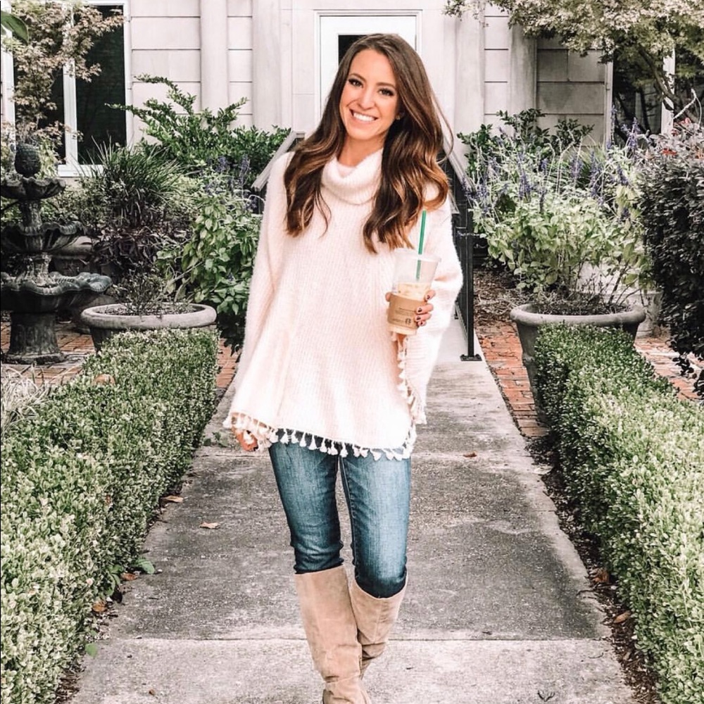 Chicwish Tassel Poncho